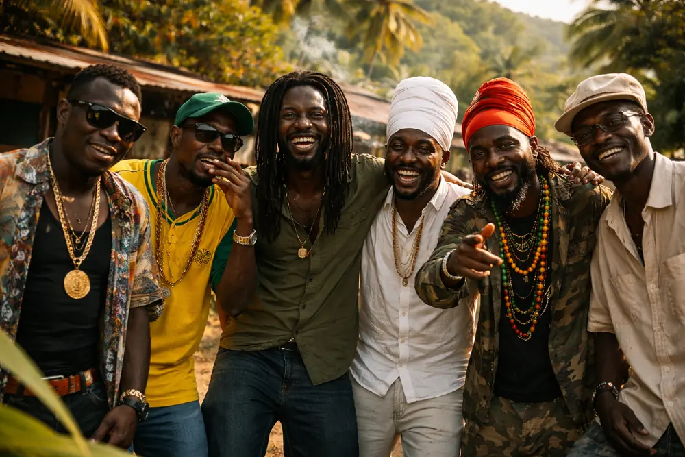 Artistes dancehall et reggae jamaïcains des années 90