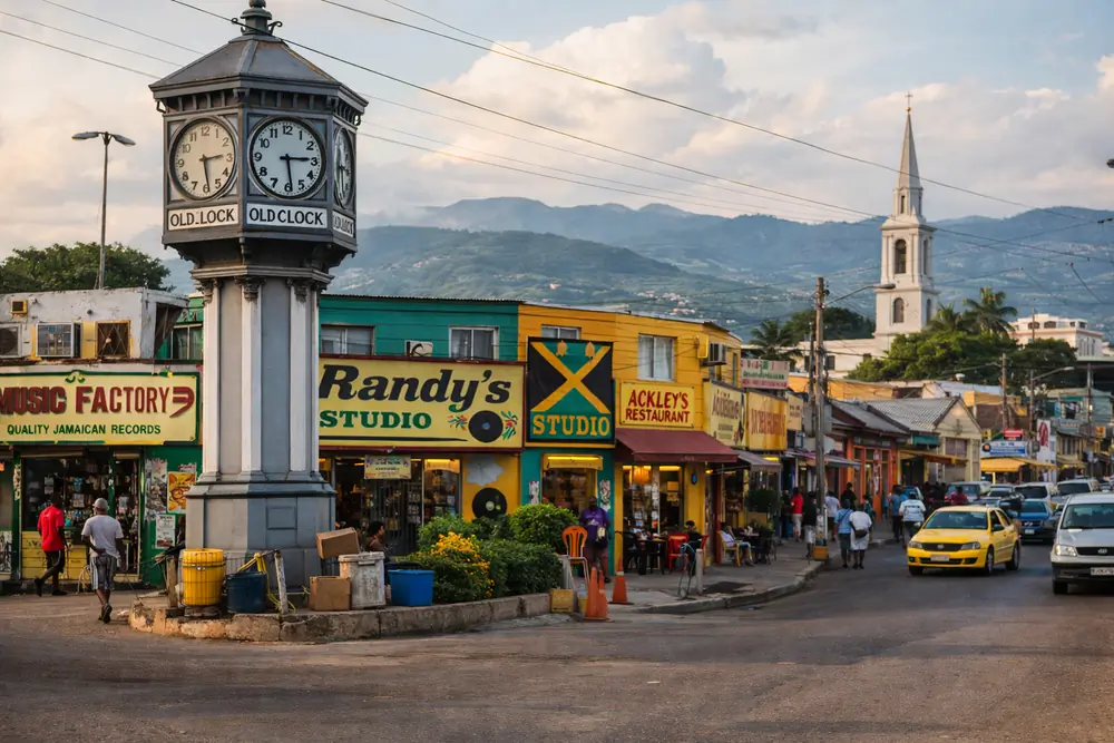Kingston en Jamaïque, capitale du pays et grande ville culturelle du reggae