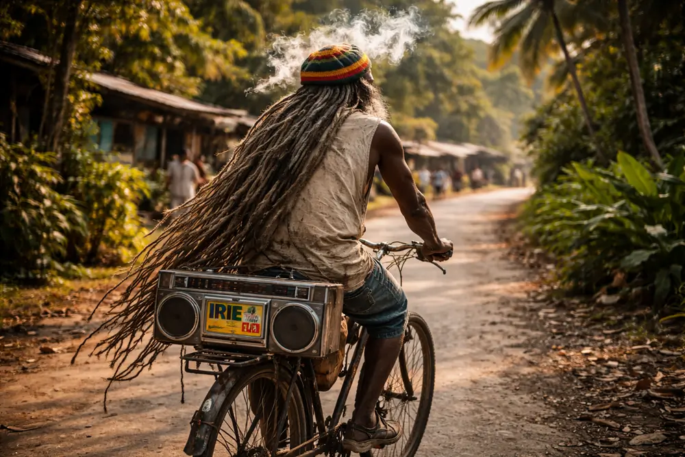 Ambiance radio et musique en Jamaïque