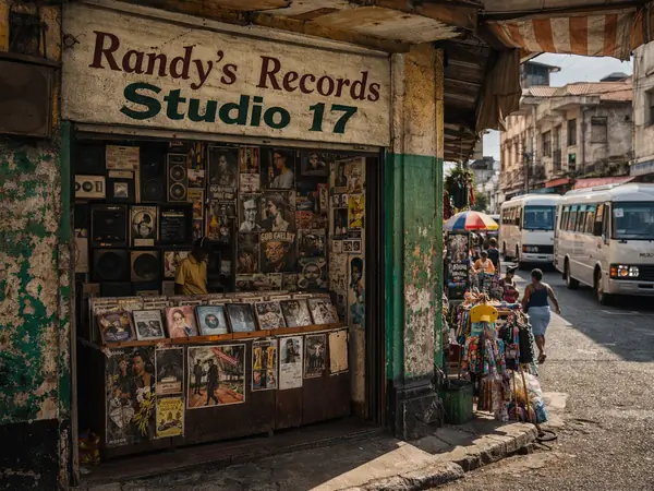 Randy’s Records et Studio 17 à North Parade à Kingston