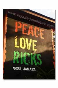 Ricks café Negril, Jamaïque